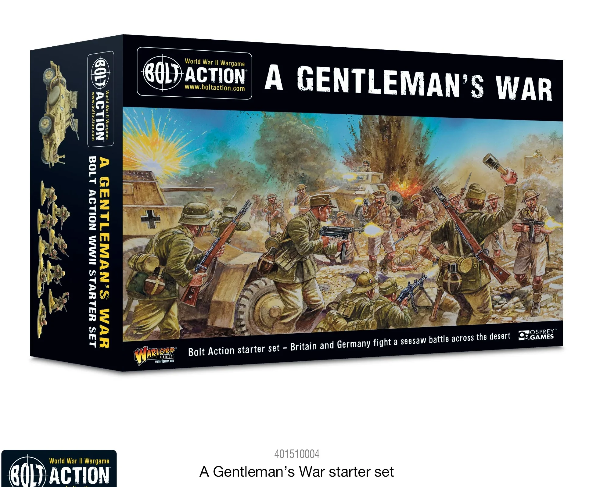A gentlemans war bolt action starter set engarde pasaulis