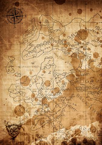 EnGarde Old World Map: A Journey through Time and History