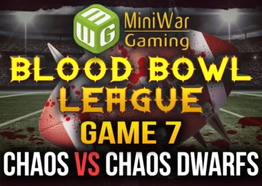 Blood bowl league season 2 game 10 chaos dwarfs vs humans engarde pasaulis