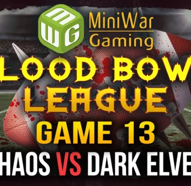 Blood Bowl League Season 2 Game 13 - Chaos vs Dark Elves