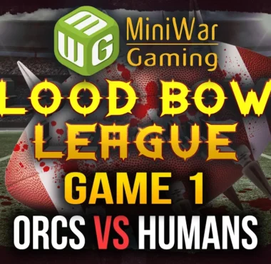 Blood Bowl League Season 2 Game 1 - Orcs vs Humans