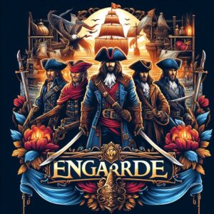 adventure, EnGarde, T-Shirts, fantasy, gaming, roleplaying, swashbuckling, mythical creatures, iconic artwork